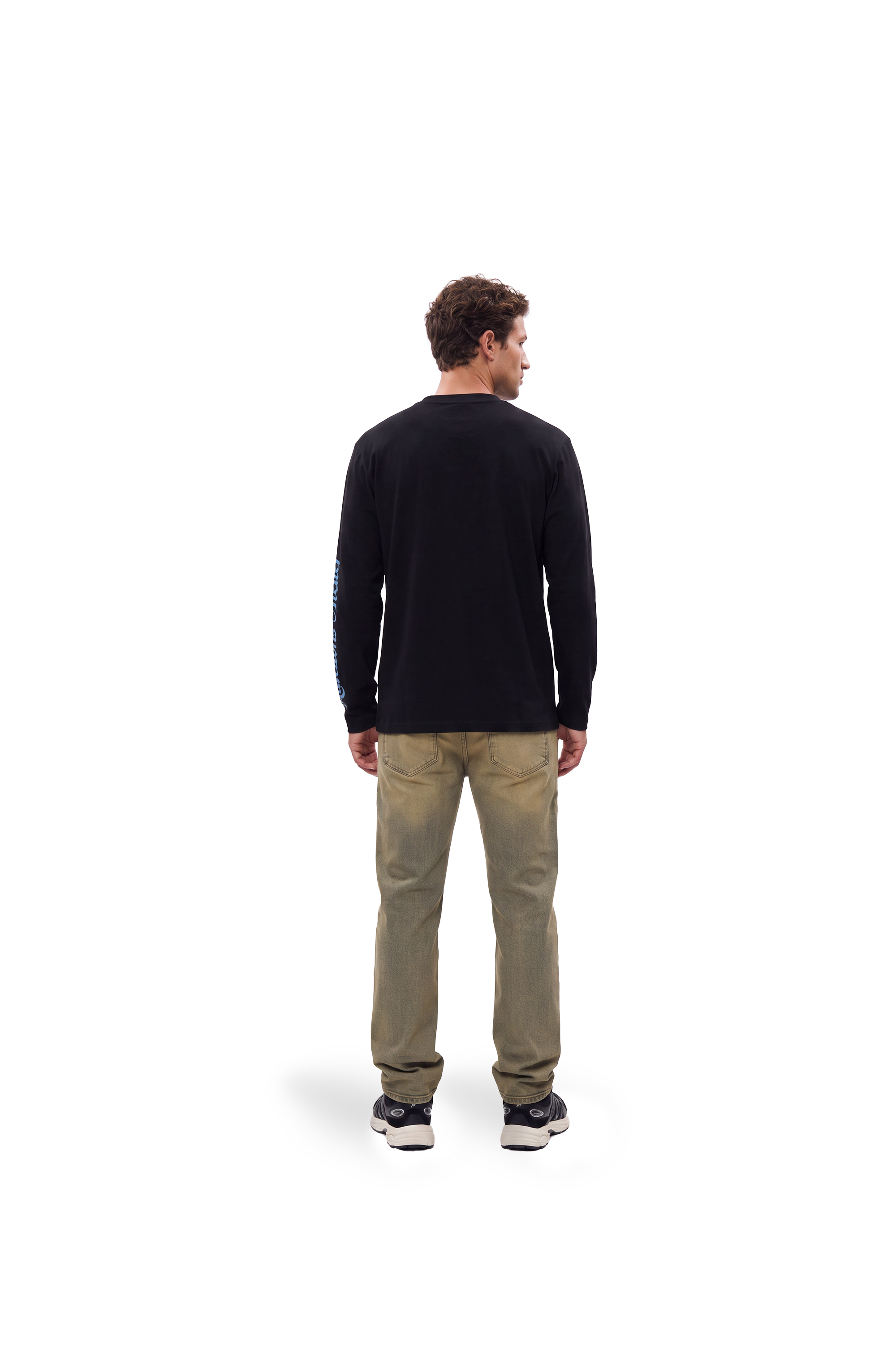 Malelions Men Straight Fit Jeans | Sand washed