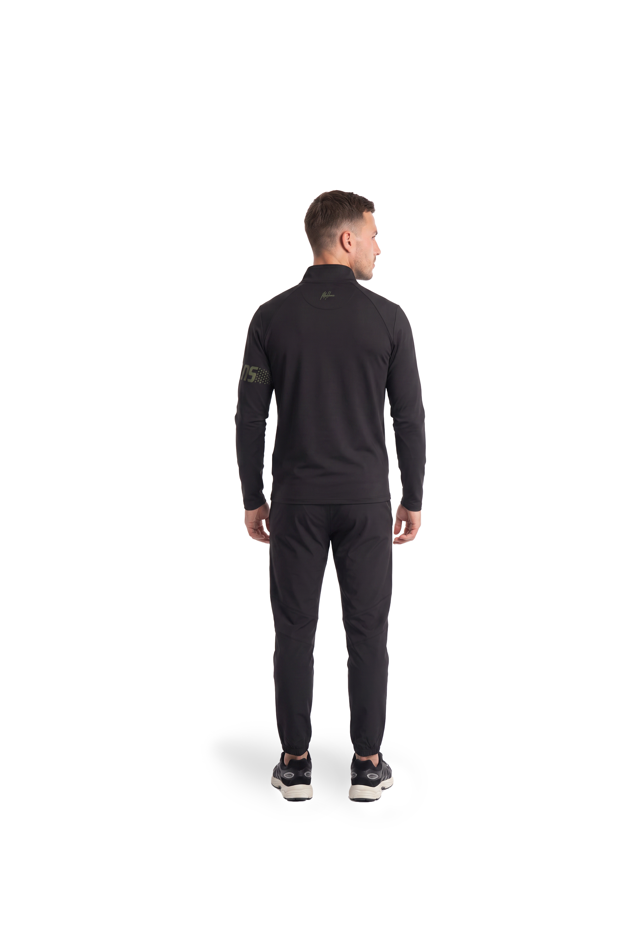 Malelions Sport Athletics Quarter Zip | Black