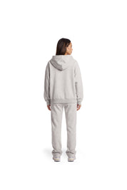 Malelions Women Contrast Straight Leg Sweatpants | Grey Melange