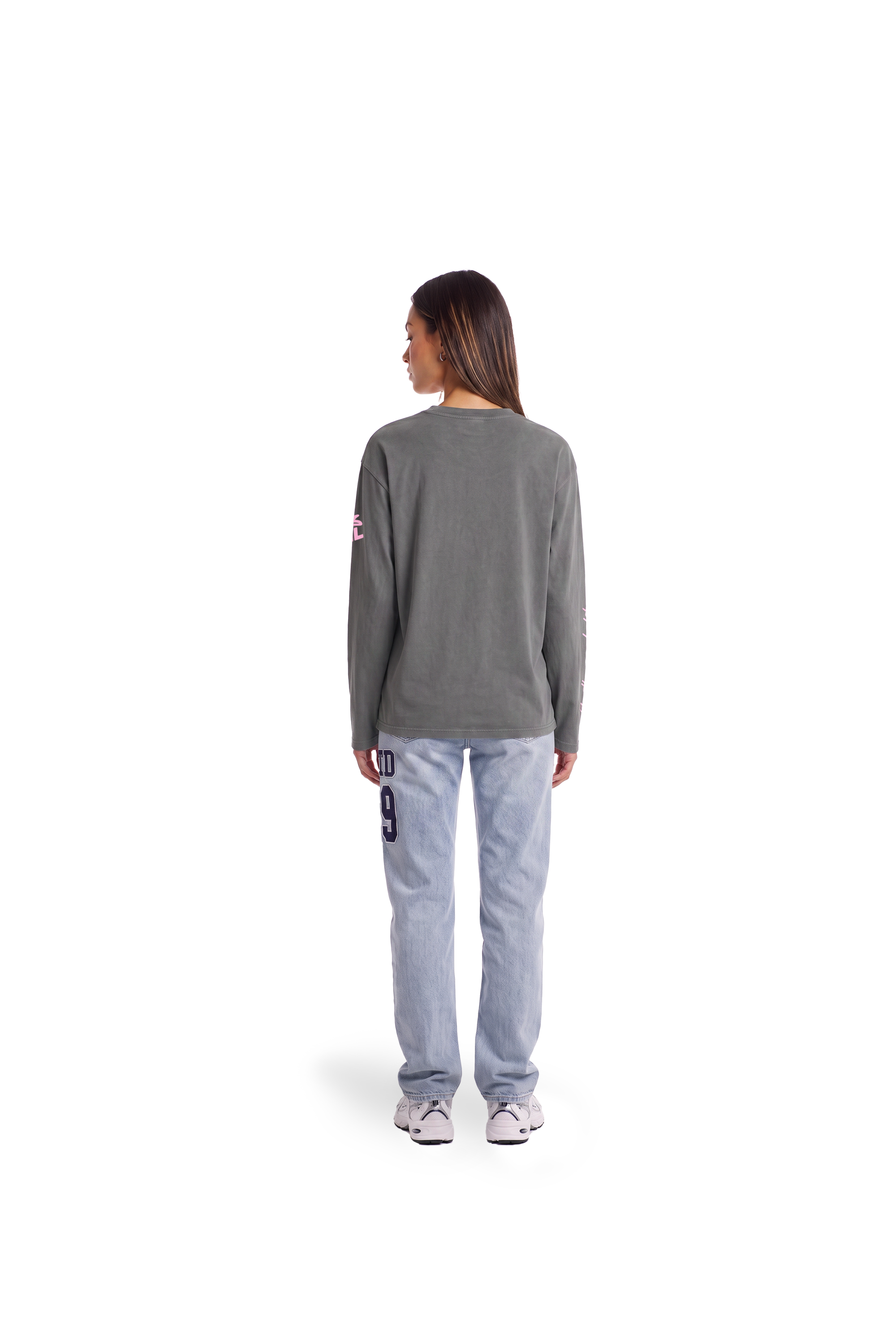Malelions Women Slopes Longsleeve T-Shirt | Acid Wash