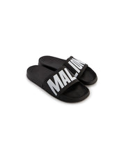 Malelions Sport Nium Slides | Black/White