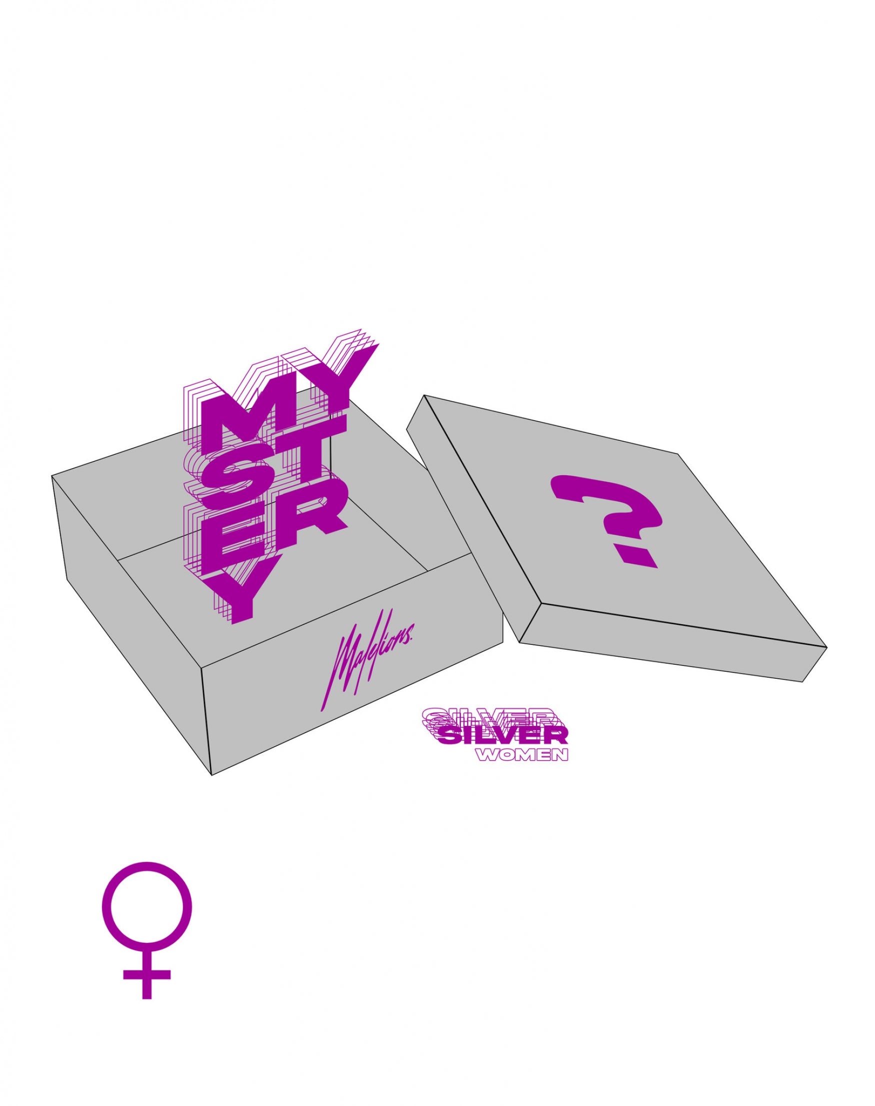 Malelions Women Mysterybox Silver | Silver