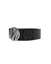 Malelions Men Monogram Belt | Black/Silver