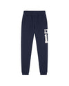  Malelions Women Sherpa Applique Match Sweatpants | Midnight Blue