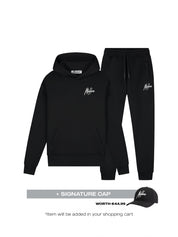 Malelions Women Signature Tracksuit | Black