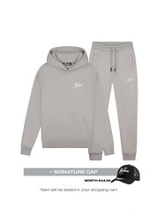 Malelions Men Signature Tracksuit | Grey