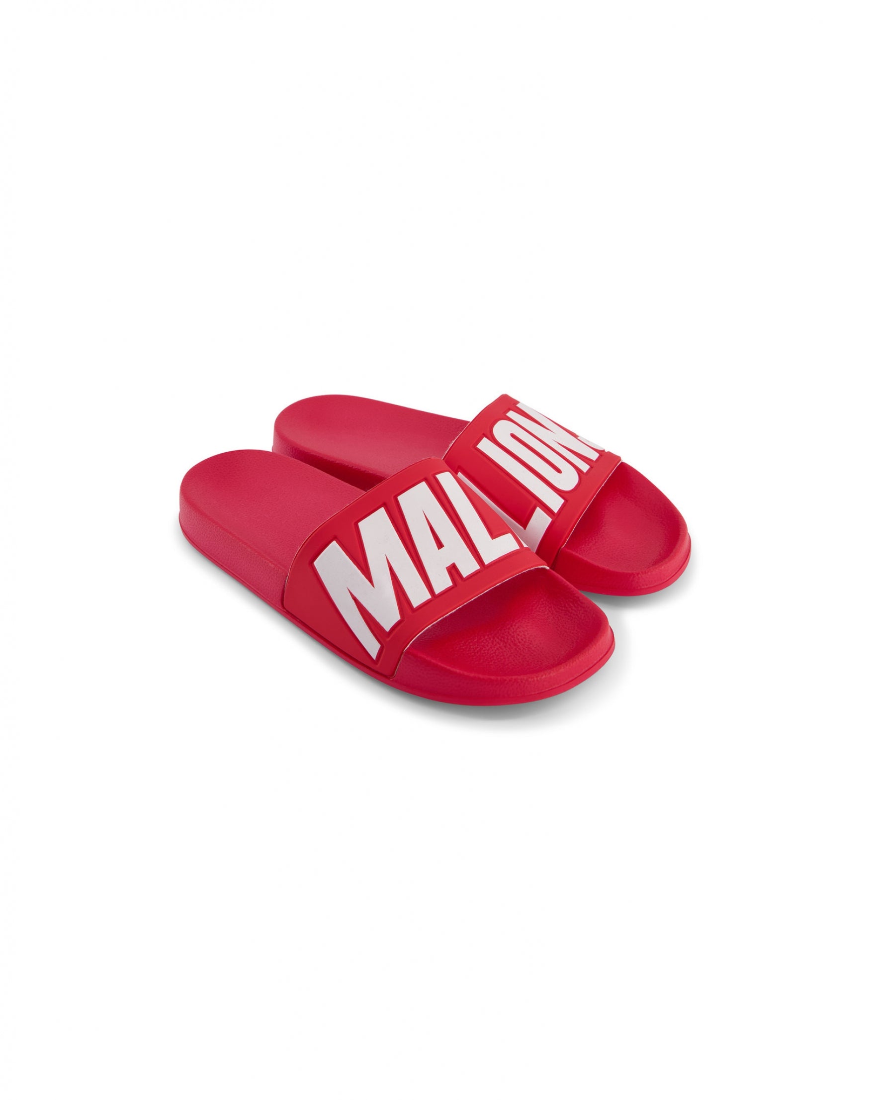  Malelions Sport Nium Slides | Red/White