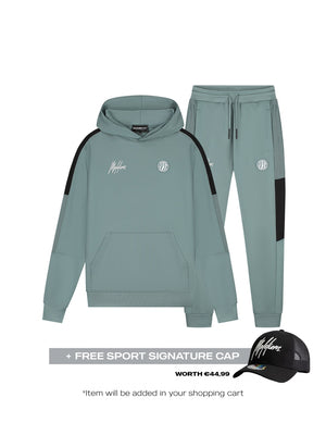 Malelions Sport Transfer Hooded Tracksuit | Arctic