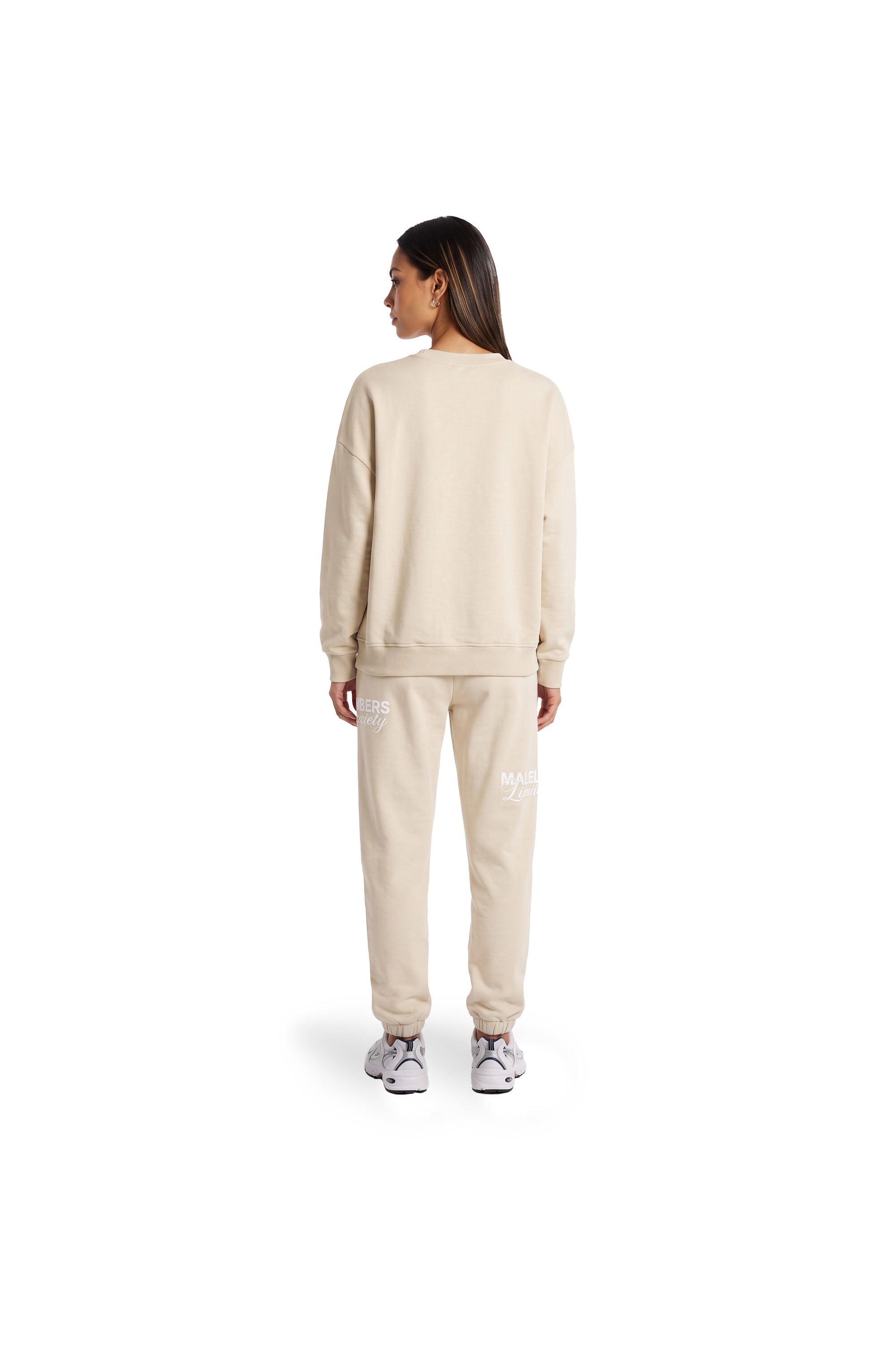 Malelions Women Members Society Sweatpants | Beige