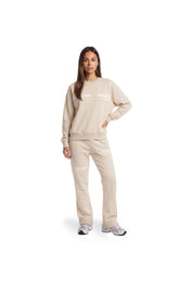 Malelions Women Members Society Flared Sweatpants | Beige