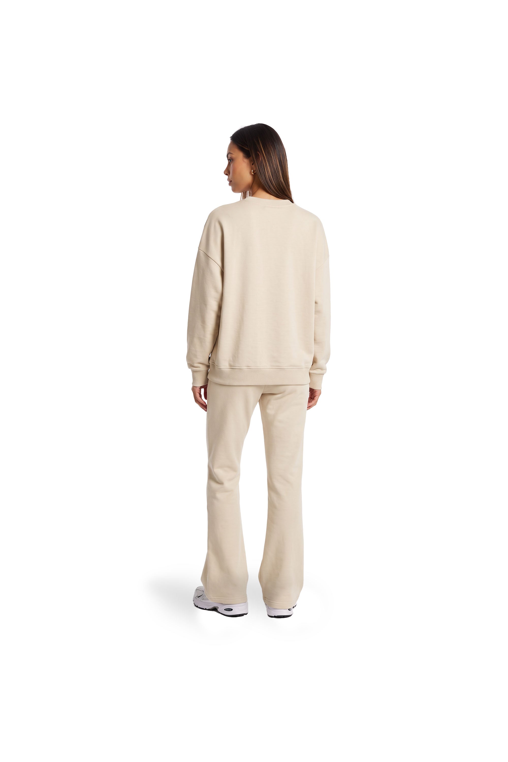 Malelions Women Members Society Flared Sweatpants | Beige